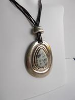 just a touch halsketting met natuursteen, Ophalen of Verzenden, Zo goed als nieuw, Steen of Mineraal