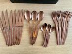 Lou Laguiole Jet Vintage koperen set 32 stuks, Ophalen, Overige materialen, Nieuw, Vaatwasserbestendig