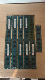 11 stuks ram 4gb, Computers en Software, RAM geheugen, Ophalen, DDR3, Zo goed als nieuw, Desktop