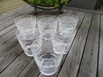 6 Looza glaasjes, Verzamelen, Glas en Drinkglazen, Ophalen, Nieuw, Frisdrankglas