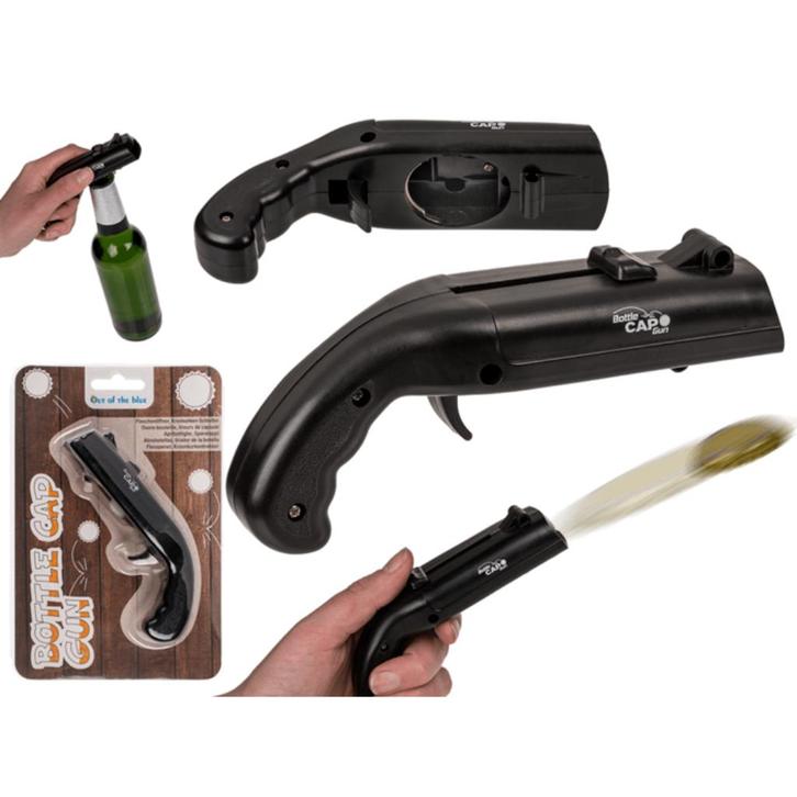 Kroonkurk Schieter en Opener (Cap Gun), Hobby en Vrije tijd, Feestartikelen, Nieuw, Feestartikel, Ophalen of Verzenden