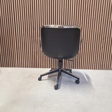 Knoll Pollock Executive chair - Black Volo leather, Enlèvement ou Envoi