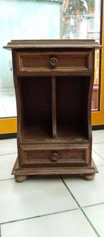 Meuble 2 tiroirs en chêne à rafraîchir, Ophalen