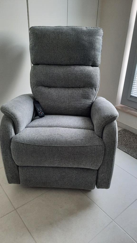 4-delige motor relax 2stuks, Huis en Inrichting, Zetels | Zetels, Nieuw, Eenpersoons, Stof, Ophalen