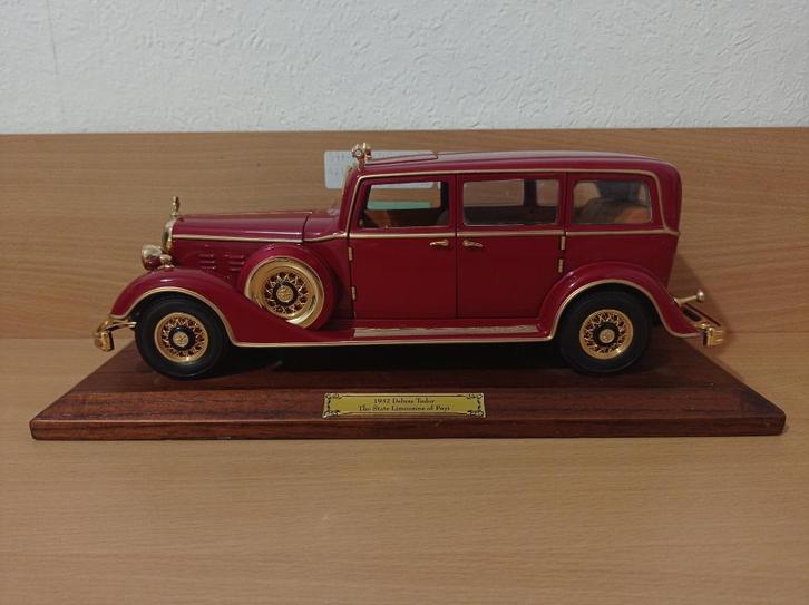 Miniature Limousine Deluxe Tudor Limousine Of Puyi 1/18!, Hobby & Loisirs créatifs, Voitures miniatures | 1:18, Comme neuf, Enlèvement ou Envoi