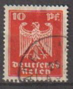 Duitse Rijk 1924 nr 357, Postzegels en Munten, Verzenden, Duitse Keizerrijk, Gestempeld