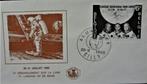 FIRST DAY COVER- THEMA RUIMTEVAART- MAANLANDING APOLLO 11, Espace, Avec timbre, Affranchi, Oblitéré