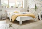 Tweepersoonsbed CAPRI 140x200cm. Hoogglans wit, Verzenden, Wit, 140 cm, 200 cm