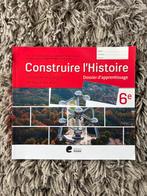 Construire l’Histoire 6e (dossier d’apprentissage), Livres, Livres scolaires, Enlèvement, Neuf, Secondaire, Histoire