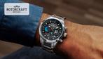 Horloge Rotorcraft RC2205, Handtassen en Accessoires, Horloges | Heren, Overige merken, Staal, Staal, Polshorloge