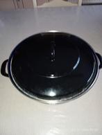 Grote braadpan email met deksel 36 cm bovenaan, Ophalen of Verzenden