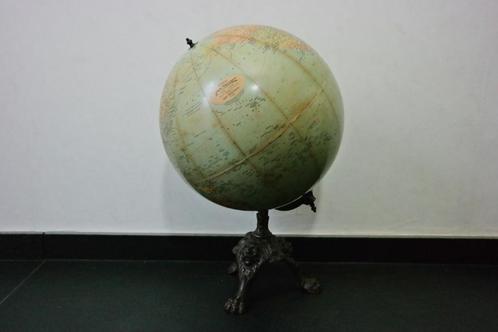 Antieke Wereldbol, Maison & Meubles, Accessoires pour la Maison | Globes, Utilisé, Enlèvement