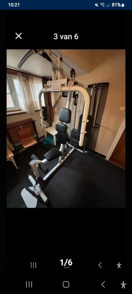 Fitnis kettler met  28 fitsnismatten prijs overeen te komen, Sport en Fitness, Fitnessmaterialen, Zo goed als nieuw, Ophalen