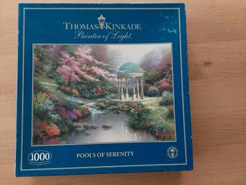 Puzzel 1000 st - Gibsons - Kinkade: Pools of serenity beschikbaar voor biedingen