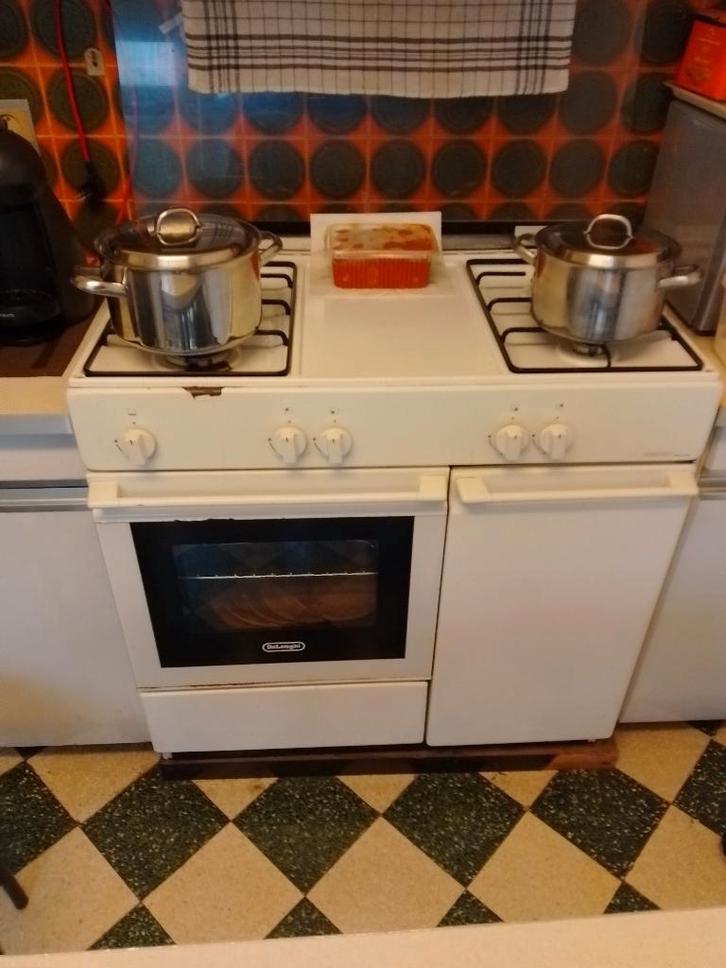 Kookfornuis, Elektronische apparatuur, Fornuizen, Gebruikt, Vrijstaand, Gas, 4 kookzones, 85 tot 90 cm, 60 cm of meer, Grill, Ophalen