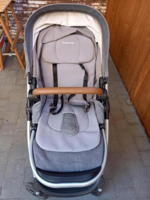 Wandelwagen met draagmand, Kinderen en Baby's, Buggy's, Gebruikt, Maxi-Cosi, Regenhoes, Verstelbare rugleuning, Zonnekap, Ophalen