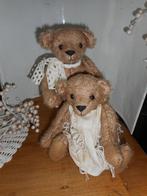 nieuwe handgemaakte beertjes koppeltje 24 cm, Verzamelen, Beren en Cherished Teddies, Ophalen of Verzenden, Nieuw