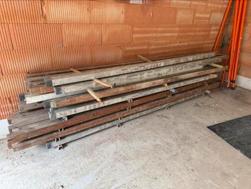 20x alu metsel profielen en 20x houten, Enlèvement, Comme neuf