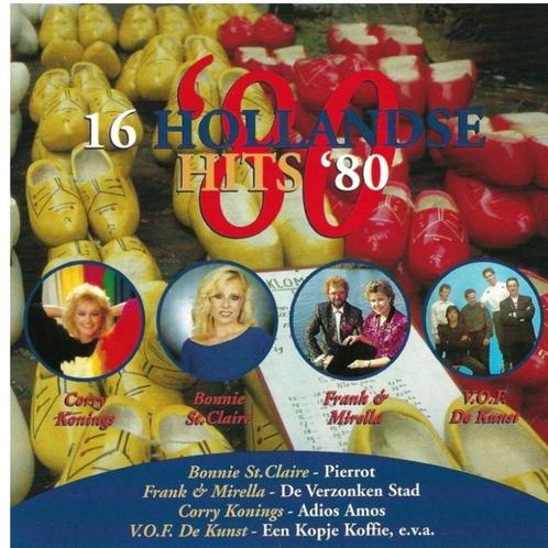 1087 - 16 HOLLANDSE HITS '80 - NIEUW, CD & DVD, CD | Compilations, Neuf, dans son emballage, Pop, Envoi