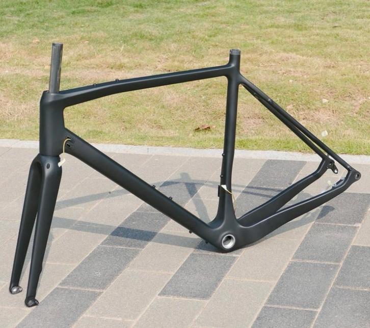 Cadre carbone gravel 58/XL neuf, Fietsen en Brommers, Fietsonderdelen, Nieuw, Frame, Ophalen