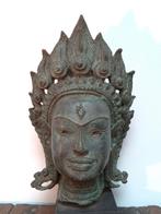 Sculpture tête Khmer en bronze, Envoi