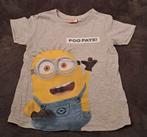 ● Minions T-shirt ( Maat 128), Jongen, Ophalen of Verzenden, Zo goed als nieuw, Shirt of Longsleeve