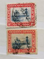 Suidwes / Afrique du Sud 1931 - voilier, Timbres & Monnaies, Timbres | Afrique, Affranchi, Enlèvement ou Envoi