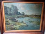 Schilderij Vijver, Ophalen of Verzenden
