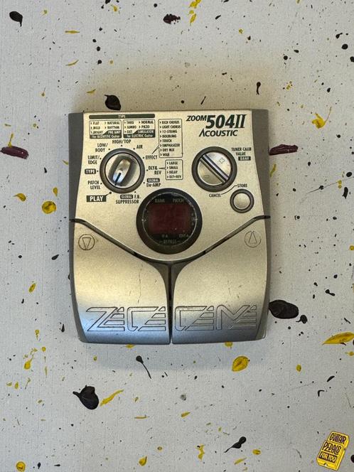 Zoom 504II Acoustic, Muziek en Instrumenten, Effecten, Gebruikt, Chorus, Reverb, Multi-effect, Ophalen of Verzenden