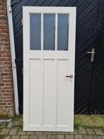 Porte intérieure ancienne 82x198, Bricolage & Construction, Fenêtres & Moustiquaires, Porte intérieure, Enlèvement, Bois, 200 à 215 cm