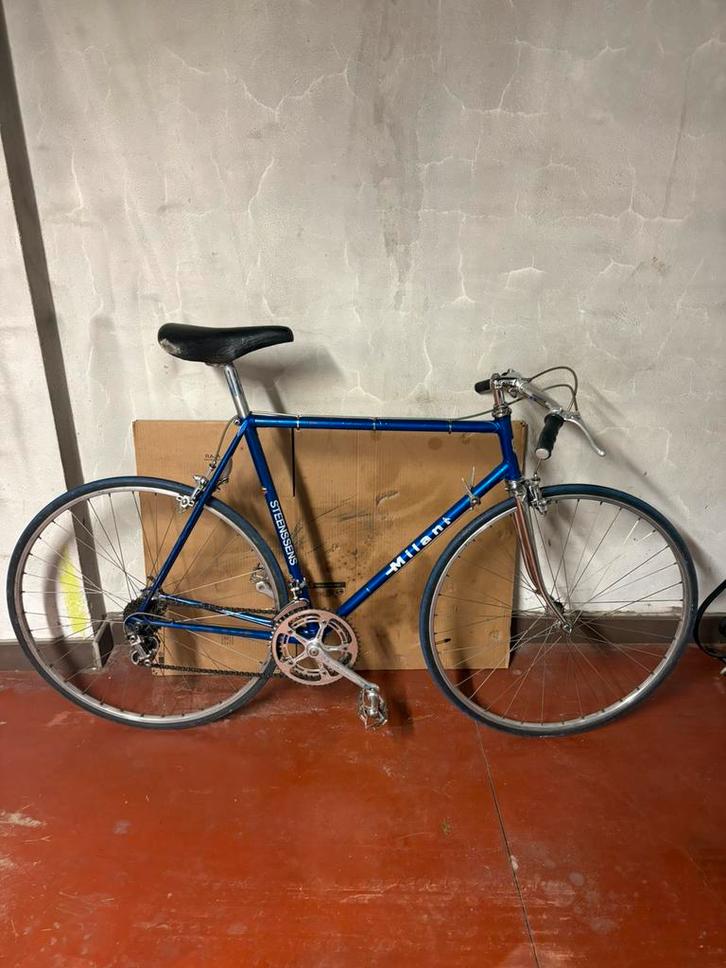 Milani retro koersfiets vintage, Fietsen en Brommers, Fietsen | Racefietsen, Gebruikt, Ophalen
