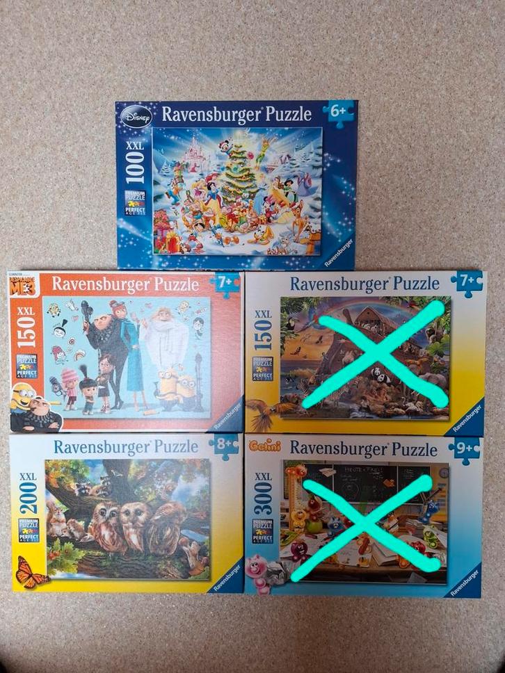 Puzzle XXL Ravensburger, Kinderen en Baby's, Speelgoed | Kinderpuzzels, Zo goed als nieuw, Ophalen