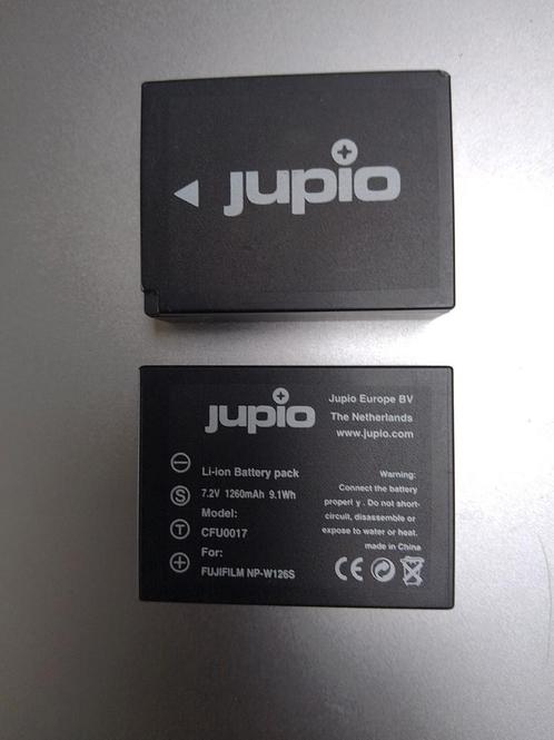 Jupio for Fuji NP-W126S batterij x2, TV, Hi-fi & Vidéo, Photo | Accumulateurs & Batteries, Enlèvement ou Envoi