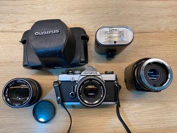 Olympus Om-1, F.Zuiko 50mm f1.8 +... *perfecte conditie beschikbaar voor biedingen