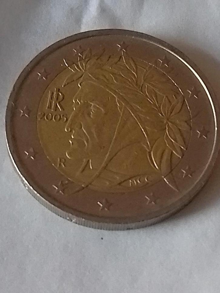 Italiaanse 2 Euro munt, Postzegels en Munten, Munten | Europa | Euromunten, Losse munt, 2 euro, Italië, Ophalen