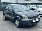 Ford Fusion 1.4TDCi, 2009, 216.320km, Airco, PDC, GEKEURD VV, Voorwielaandrijving, Stof, 50 kW, Zwart