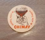 Oud bierviltje brouwerij Chimay trappist, Verzamelen, Ophalen of Verzenden