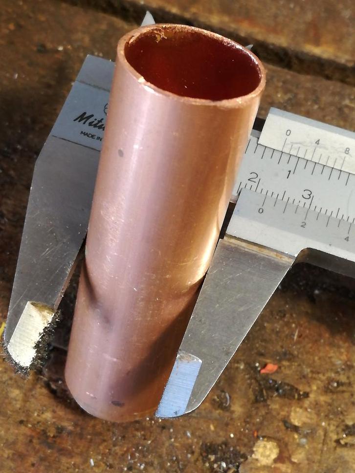 KOPEREN BUIS, Doe-het-zelf en Bouw, Buizen en Afvoer, Nieuw, Overige typen, Overige materialen, Ophalen