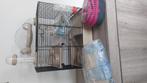 Hamsterkooi met toebehoren, Dieren en Toebehoren, Knaagdieren en Konijnen | Hokken en Kooien, Ophalen, Zo goed als nieuw