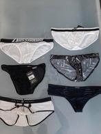 6 sexy doorkijk slips mannen heren, Verzenden, Blauw, Slip