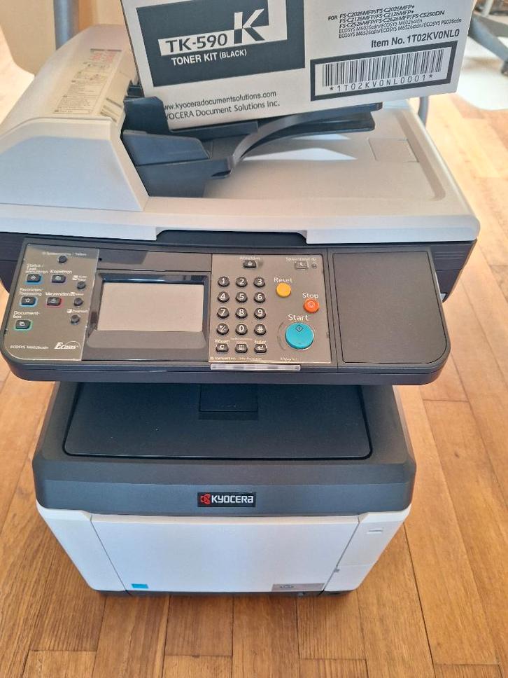 All-in-one laser kleurenprinter Kyocera, Computers en Software, Printers, Zo goed als nieuw, All-in-one, Laserprinter, Kleur printen