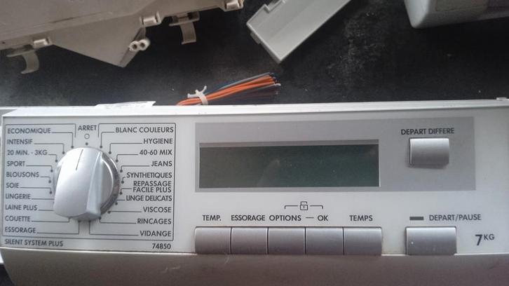 Lot de pièces détachées de lave linge AEG :moteur ok+hublot, Electroménager, Lave-linge, Enlèvement
