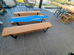 Tuinbank binnebank veranda decoratieve bank enz, Tuin en Terras, Ophalen, Zo goed als nieuw