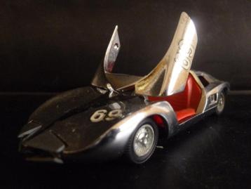 Collector : MONZA GT / Auto PILEN 1:43 Vintage Die Cast, Enlèvement ou Envoi, Utilisé, Voiture