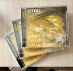 Lightscribe DVD+R, Computers en Software, Nieuw, Dvd, Ophalen of Verzenden, TDK