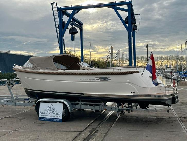 Primeur 715 Tender 25PK Mercury occasion 2024 super staat, Watersport en Boten, Sloepen, Zo goed als nieuw, 10 tot 30 pk, 6 meter of meer