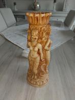 Vase de soutien avec une statue indienne en parfait état, Antiquités & Art, Art | Sculptures & Bois, Enlèvement ou Envoi