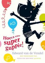 boek: hoera voor Super Guppie; Edward van de Vendel, Boeken, Kinderboeken | Jeugd | onder 10 jaar, Gelezen, Fictie algemeen, Verzenden