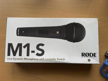 Rode M1-S Microfoon beschikbaar voor biedingen