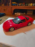 Bburago Chevrolet Corvette C5 1997 1/18, Hobby en Vrije tijd, Ophalen of Verzenden, Zo goed als nieuw